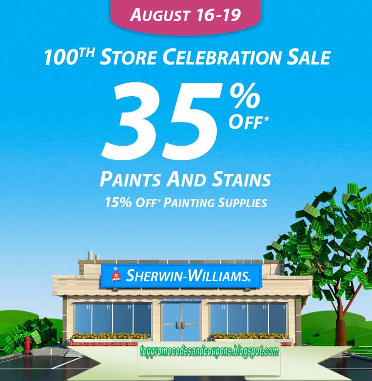 Sherwin Williams Paint Discount Coupons