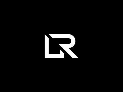 Letter LR Gaming Concept Logo