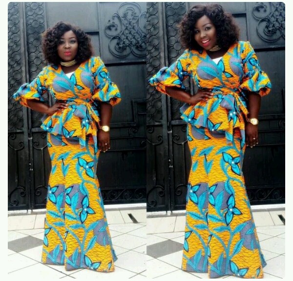 latest ankara six pieces skirt and blouse