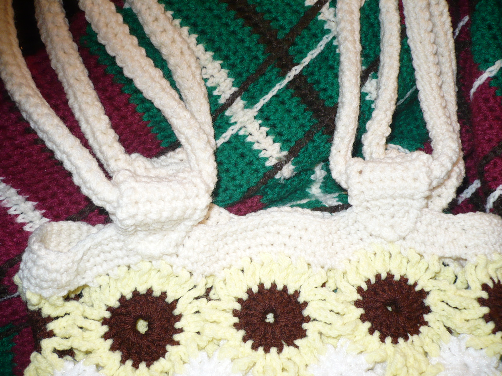 Stitches: Crochet Flower Purse