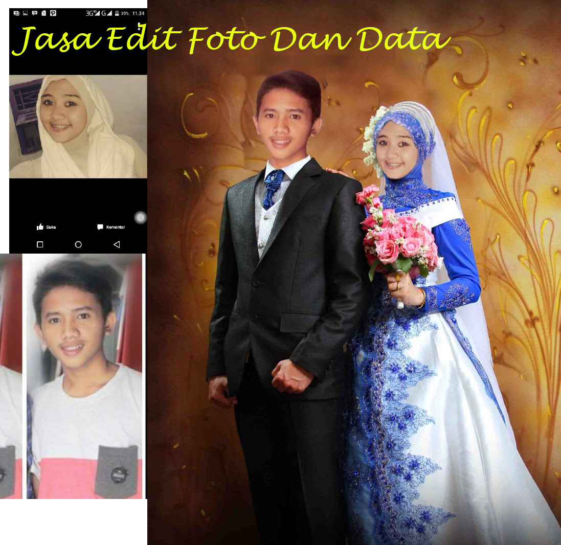 TOKO OPIK Jasa Edit Foto Dan Data: Edit Foto Pre Wedding Dengan Photoshop