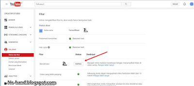 Cara Monetize Video dan Daftar Google Adsense Via Youtube