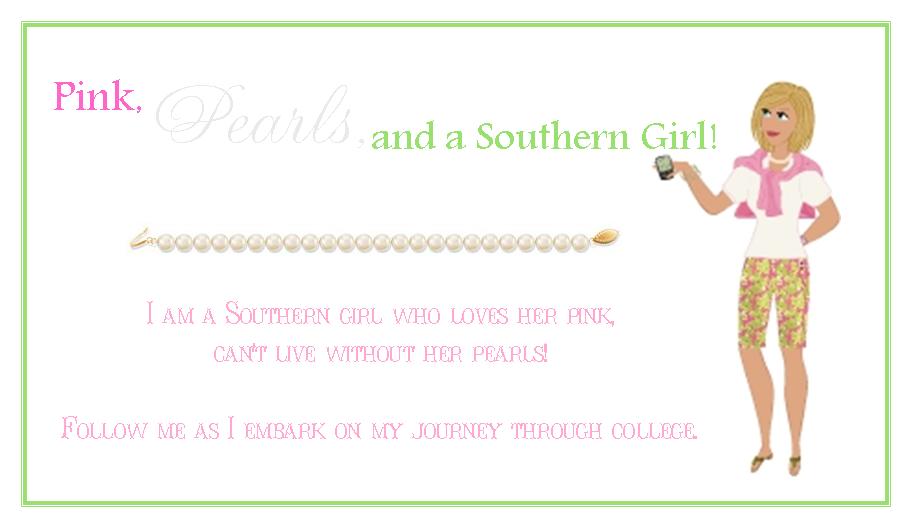Pink, Pearls, and a Southern Girl