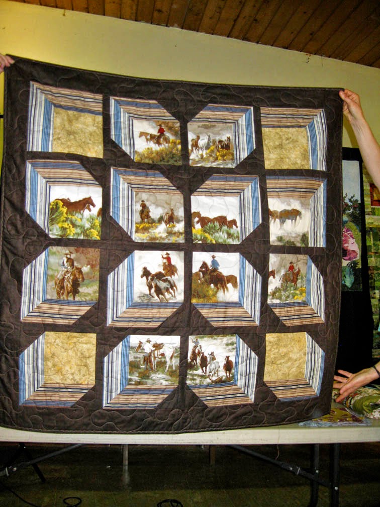 Walk On The Wool Side PANEL QUILTS WITH INTERESTING BORDERS