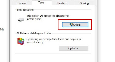 Using Disk Error Checking Using Disk Error Checking