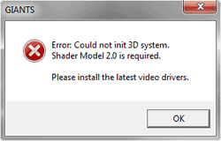 Shader model 2.0 video driver Shader model 2.0 video driver