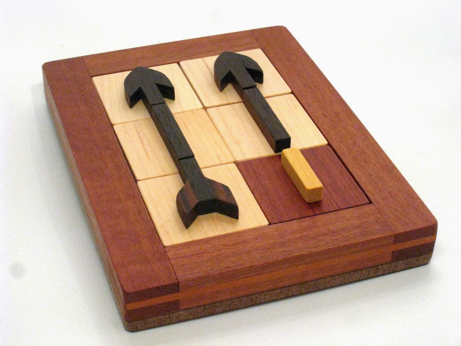 Jerry's Mechanical Puzzle & Brain Teaser Collection Slide Blocked