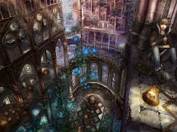 anime treehouse tree treehouses fantasy background wallpapers wall