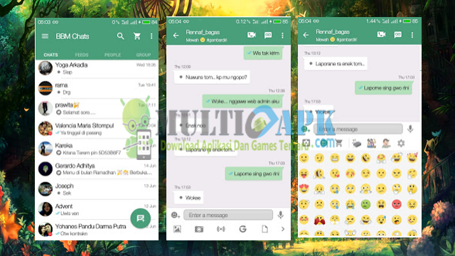 BBM Mod Whatsapp Flat v13 Base Versi 2.13.1.14 Apk Aplikasi BBM Mod Whatsapp Flat v13 Base Versi 2.13.1.14 Apk For Android
