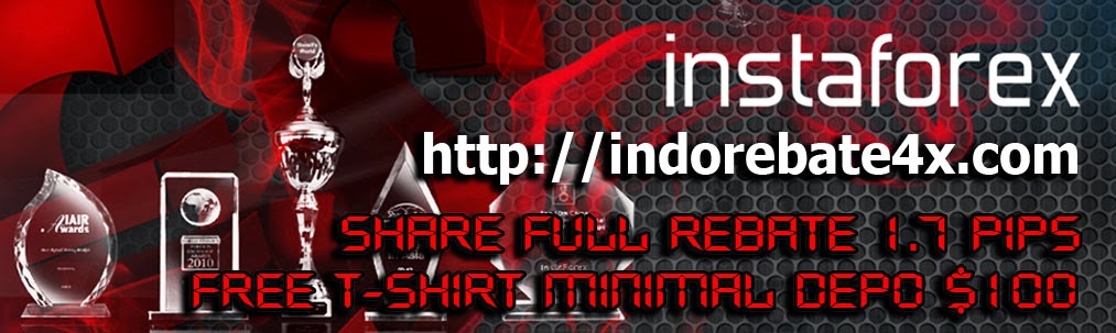 INDOREBATE4X | IB Instaforex Full Rebate 1.7 Pips