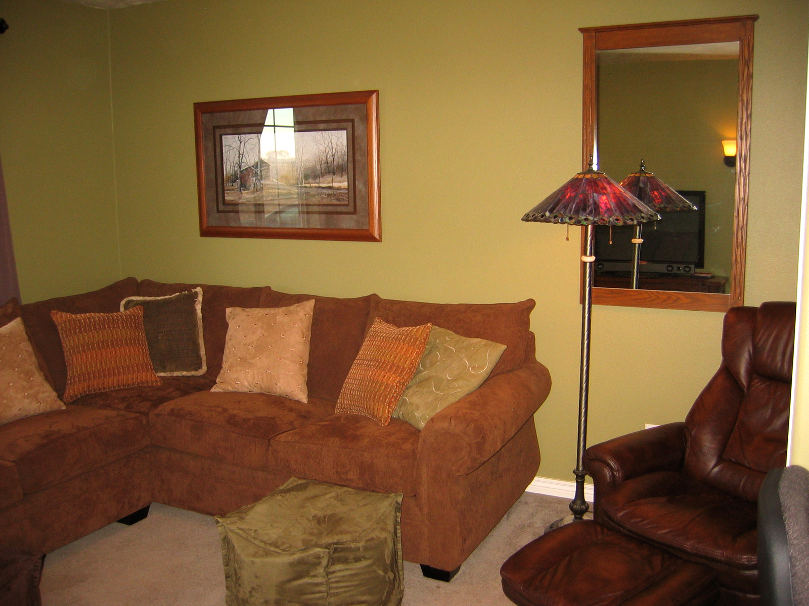 Pink Cookies with Sprinkles Bedroom turned into TV room...