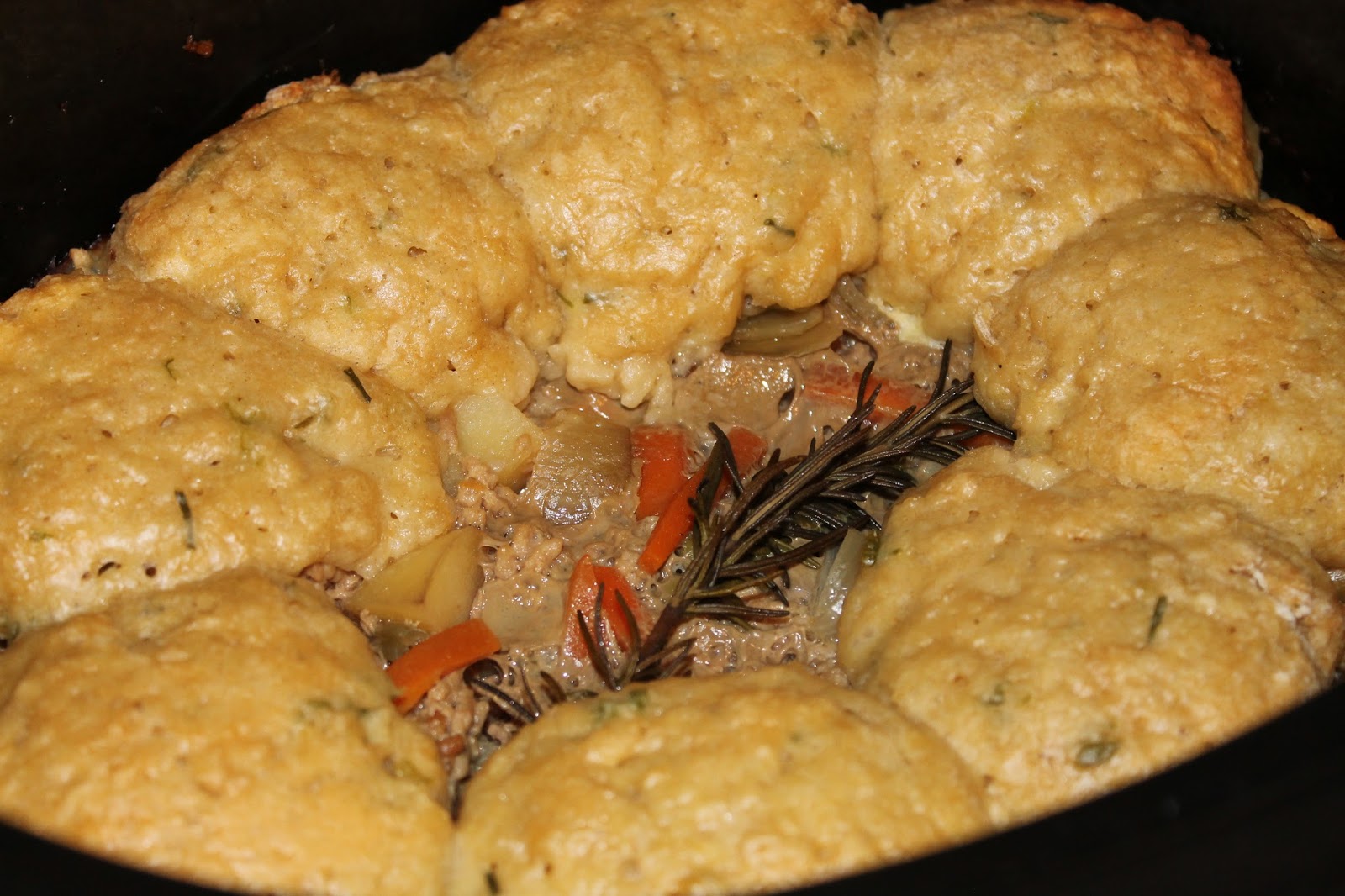 JibberJabberUK Slow Cooker Lamb Cobbler