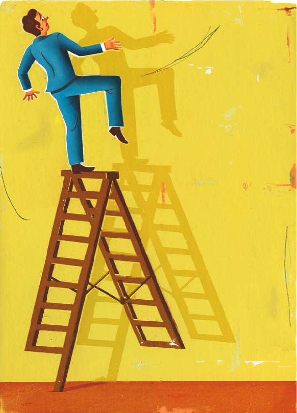 Kick start my art We want a batter, not a broken ladder.