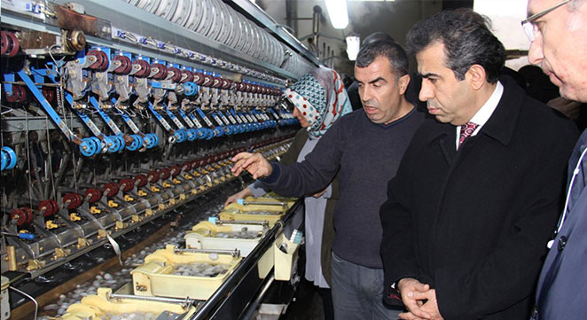 Diyarbakır ham ipek üretiminde merkez Diyarbakır ham ipek üretiminde merkez