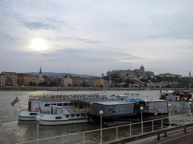 atardecer en el Danubio