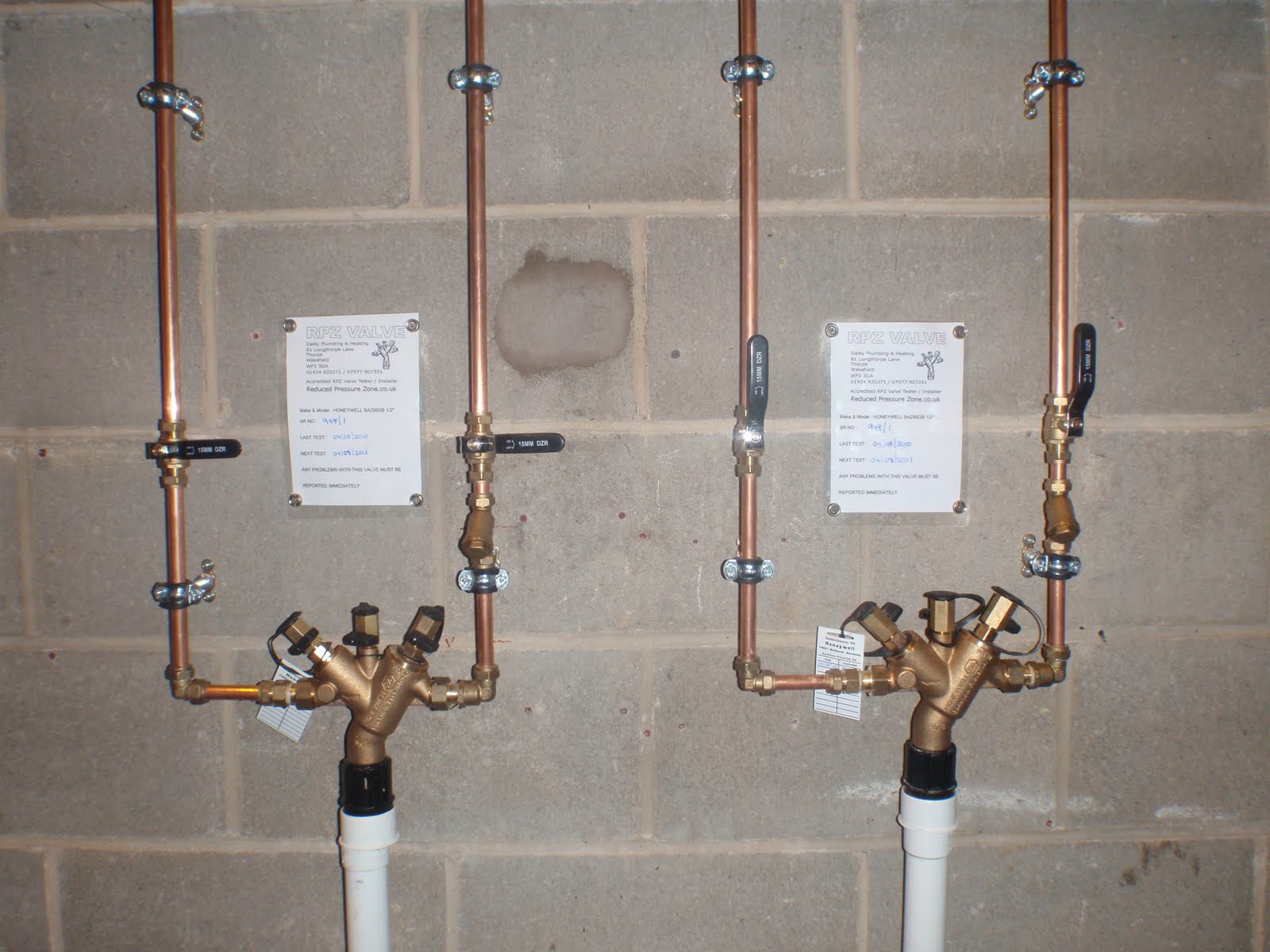 WRAS ACCREDITED RPZ VALVE TESTING INSTALLATION REPAIRS : RPZ Valve