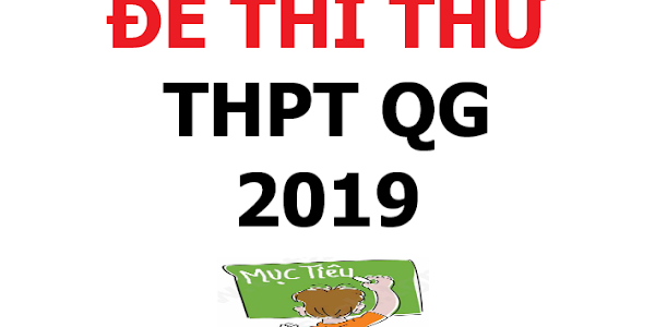 [EBOOK-DOCUMENT] FULL Đề minh họa chính thức bộ GD 2019 tất cả các môn