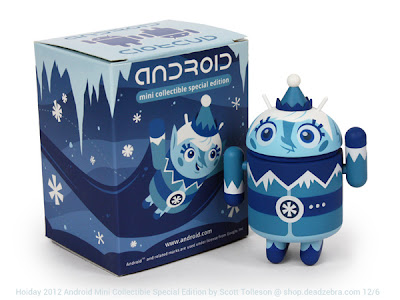 Frankie Frost 2012 Holiday Android by Scott Tolleson
