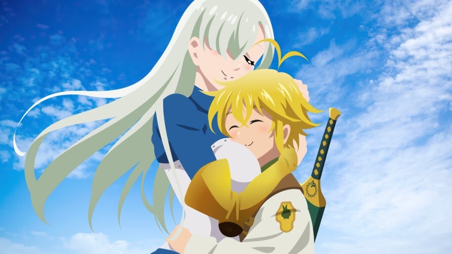 Elizabeth Liones, Meliodas, Nanatsu no Taizai, 4K, #6.1489