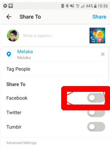 How To Post Instagram On Facebook