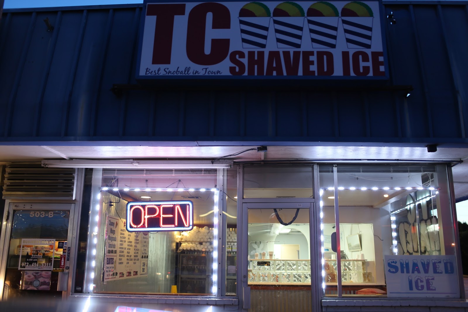 TC Shaved Ice; Hidden Gems in Dallas: #OnlyLocalsKnow