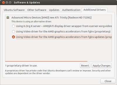 Cara Install Driver ATI AMD Catalyst di ubuntu 13.04/12.10/12.04