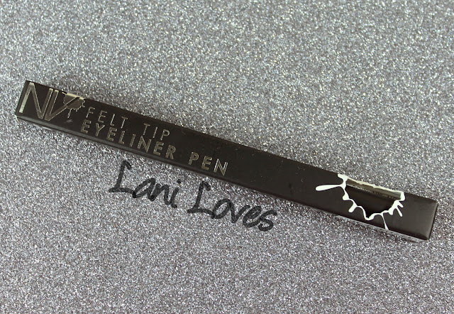 NV Colour Felt Tip Eyeliner Pen - Blue Velvet Swatches & Review