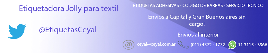 Etiquetadora Jolly 2 l para etiquetas pre impresas