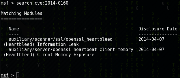 metasploit framework msfconsole