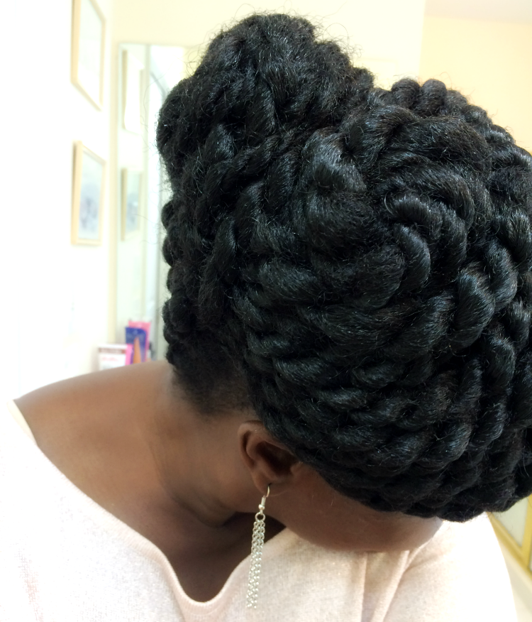 Elegant Double Rolls Twisted Faux Updo Chic From Hair 2 Toe