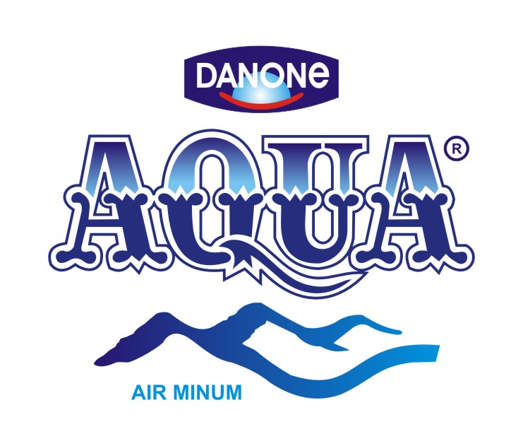 logo aqua danone vector