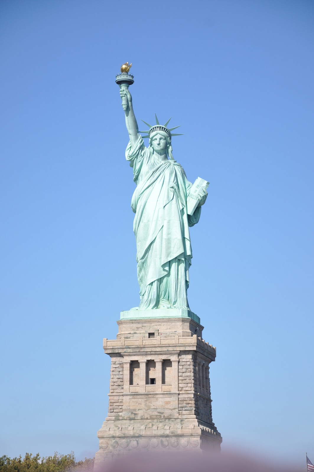 Thomas' travels The Statue of Liberty