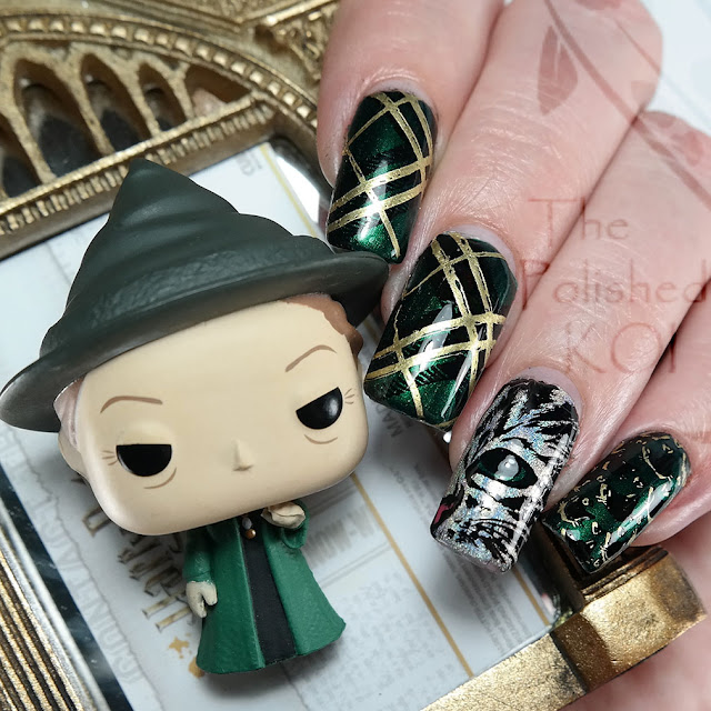 Professor McGonagall Nail Art Professor McGonagall Nail Art