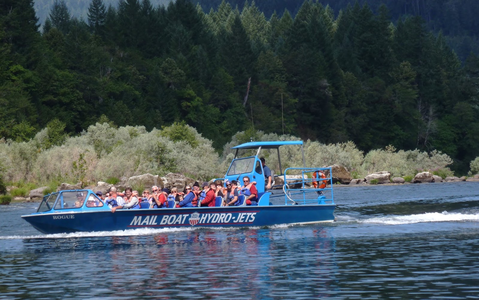 "Not All Those Who Wander Are Lost" Jet Boat Ride on The Rogue River