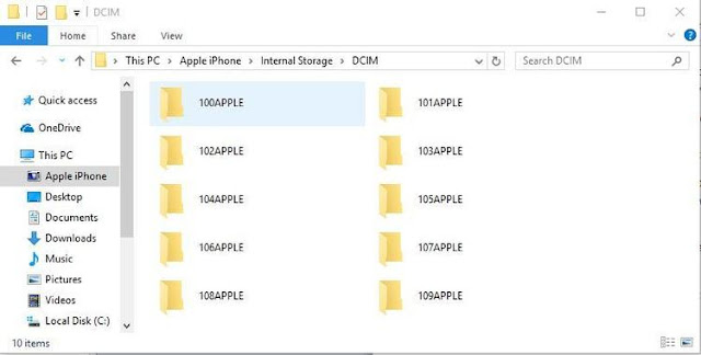 Cara Mengimpor Foto dari iPhone ke Windows 10 Melalui File Explorer