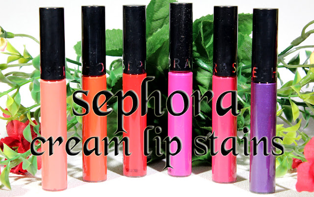 Sephora Cream Lip Stains 