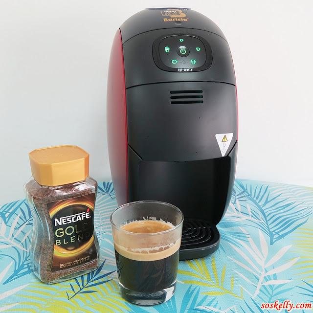Perfect Cup of Coffee Using Nescafe Gold Blend Barista Machine | sunshinekelly.com