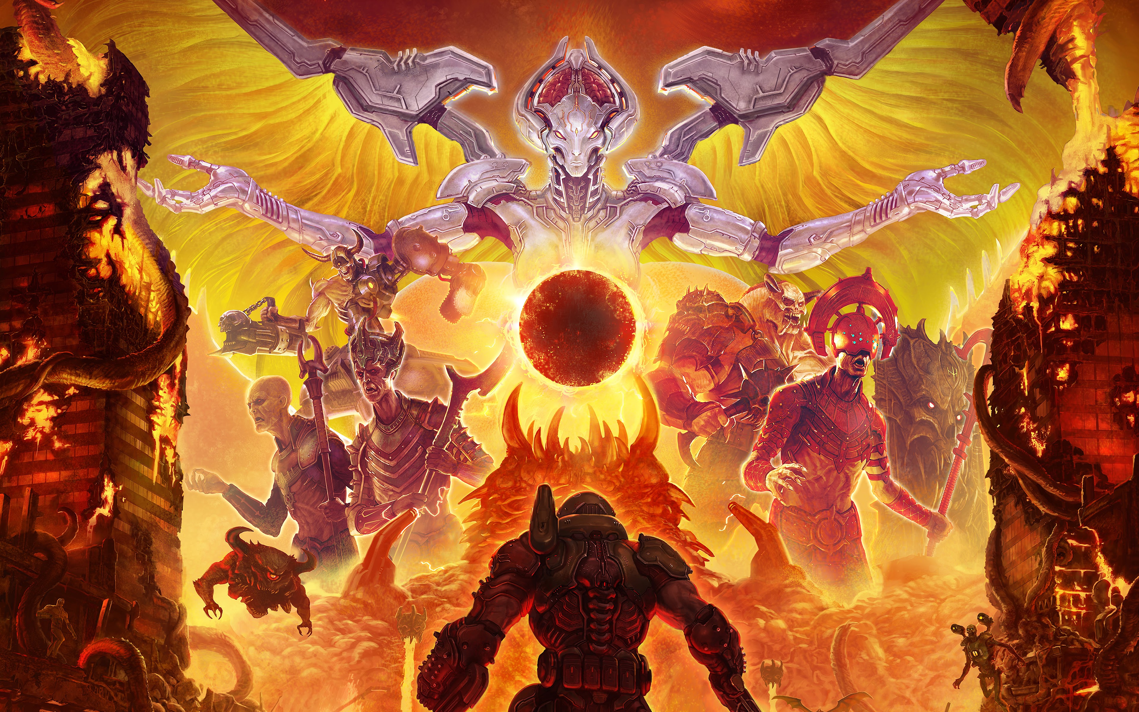 Image result for DOOM Eternal poster