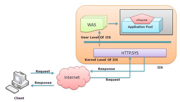 asp.net basic: ASP.NET IIS Process :Beginner’s Guide,IIS Process ...