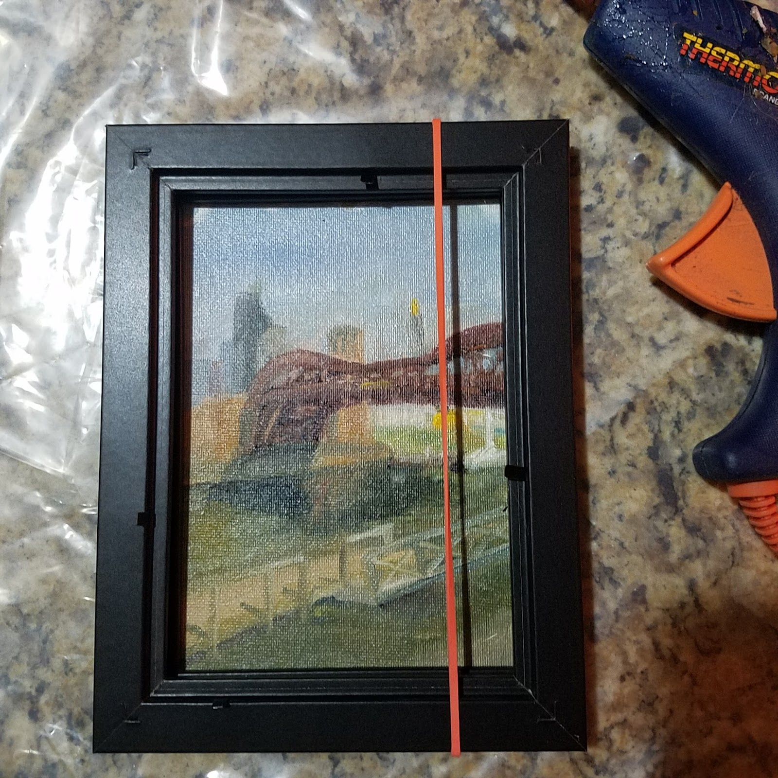 Lots of Dots and Spots How to Carry Wet Paintings A 5.49 DIY panel