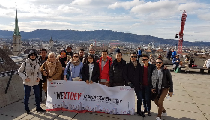 Management Trip, Tiga Pemenang The NextDev 2016 Kunjungi Eropa