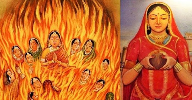 Rani-Padmavati-Jauhar-Queen-Padmini-Story-Picture Rani Padmavati Jauhar and Queen Padmini Story of Johar Image