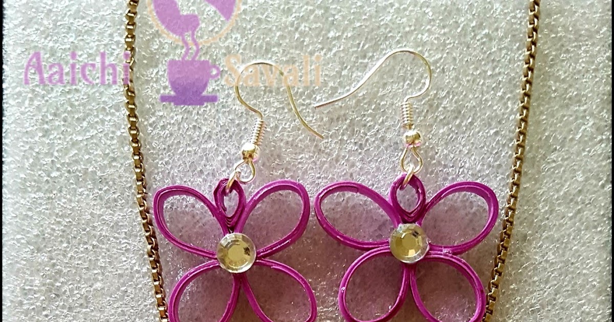 Details 128+ quilling earrings new designs easy best