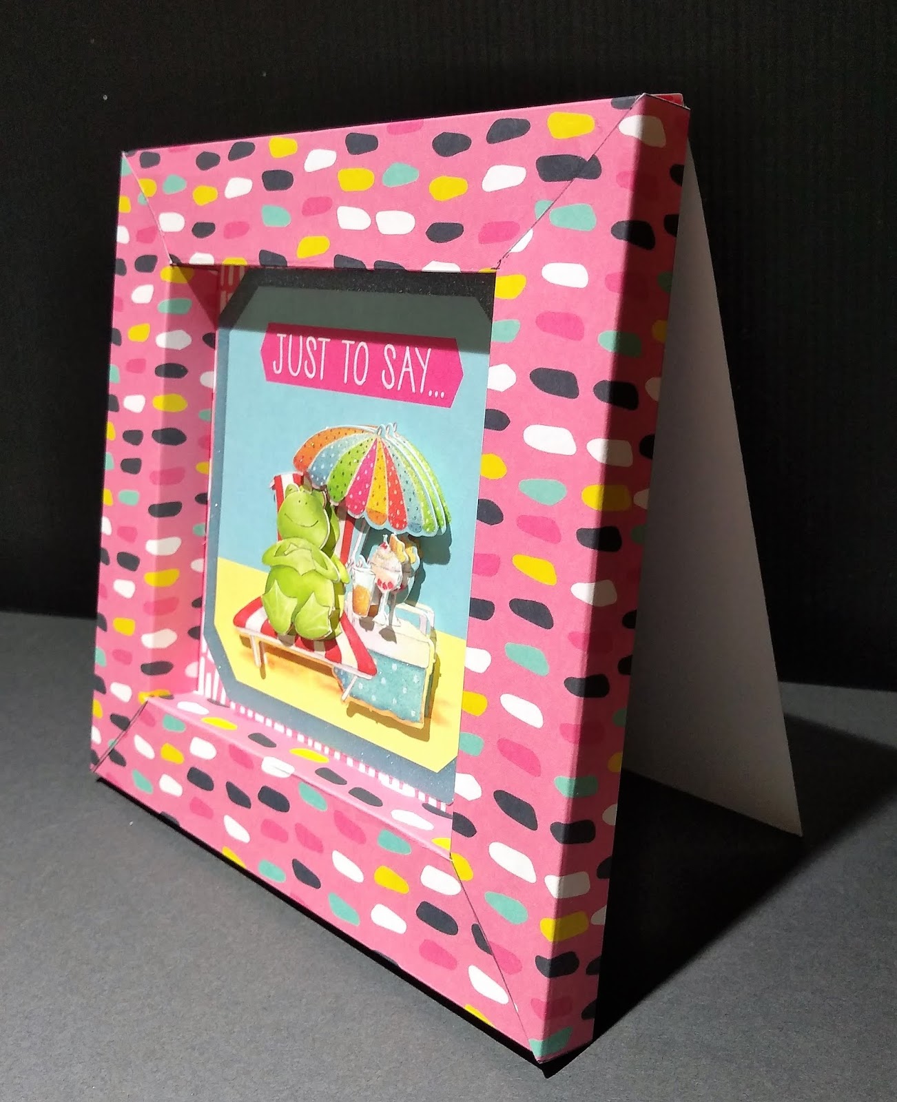 IcedImages Box Frame Card