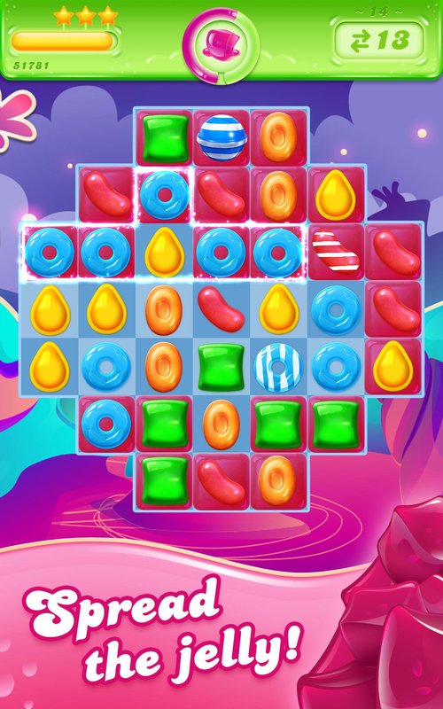 Candy Crush Jelly Saga v1.56.6 Моd Apk (Unlimited Lives+Unlocked