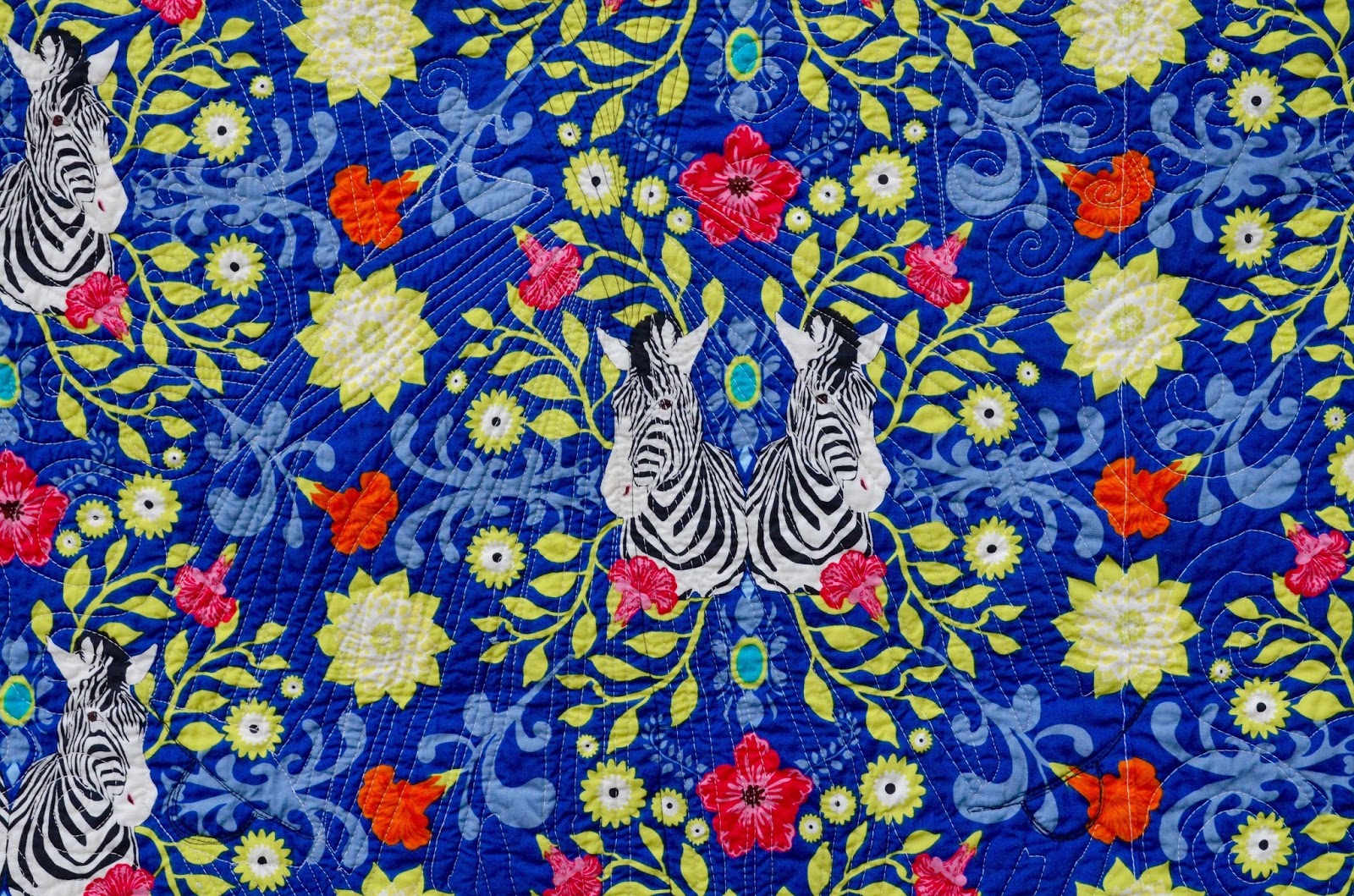 The Tartankiwi Zebra Dazzle Bloggers Quilt Festival