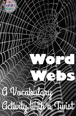 Word Webs: A Vocabulary Activity with a Twist - The Literary Maven