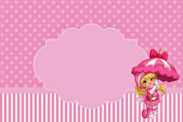Penelope Glamour Bebé: Invitaciones para Imprimir Gratis. Para hacer Invitaciones, Tarjetas o Marcos de Penelope Glamour Bebé para Imprimir Gratis.