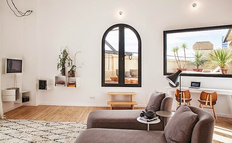 ático en el ensanche barcelonés