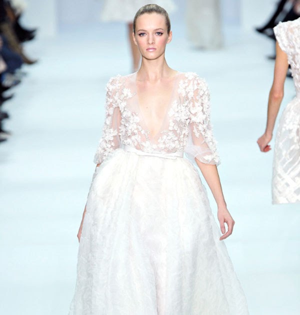 Daily Cup of Couture: Wedding Wednesday: Elegant Elie Saab Gowns
